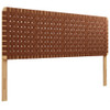 MOD-7127 Sparta Weave Vegan Leather King Headboard by Modway