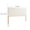 MOD-7127 Sparta Weave Vegan Leather King Headboard by Modway