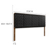 MOD-7127 Sparta Weave Vegan Leather King Headboard by Modway