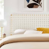MOD-7127 Sparta Weave Vegan Leather King Headboard by Modway