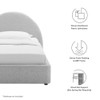 MOD-7128 Resort Upholstered Fabric Arched Round Twin Platform Bed by Modway