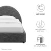 MOD-7128 Resort Upholstered Fabric Arched Round Twin Platform Bed by Modway