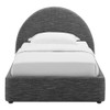 MOD-7128 Resort Upholstered Fabric Arched Round Twin Platform Bed by Modway