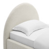 MOD-7128 Resort Upholstered Fabric Arched Round Twin Platform Bed by Modway