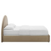 MOD-7133 Resort Performance Velvet Arched Round Queen Platform Bed by Modway