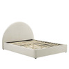 MOD-7135 Resort Performance Velvet Arched Round King Platform Bed by Modway
