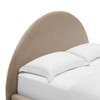 MOD-7135 Resort Performance Velvet Arched Round King Platform Bed by Modway