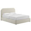 MOD-7140 Keynote Upholstered Fabric Curved Queen Platform Bed by Modway