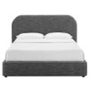 MOD-7140 Keynote Upholstered Fabric Curved Queen Platform Bed by Modway