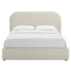 MOD-7140 Keynote Upholstered Fabric Curved Queen Platform Bed by Modway