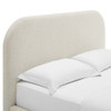 MOD-7140 Keynote Upholstered Fabric Curved Queen Platform Bed by Modway