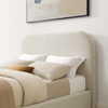 MOD-7140 Keynote Upholstered Fabric Curved Queen Platform Bed by Modway