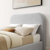 MOD-7140 Keynote Upholstered Fabric Curved Queen Platform Bed by Modway