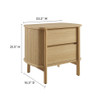 MOD-7158 Cadence 2-Drawer Nightstand by Modway