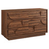 MOD-7163-WAL Bulwark 6-Drawer Dresser by Modway