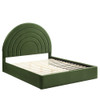 MOD-7166 Solana Arched Performance Velvet Full Platform Bed by Modway