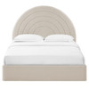 MOD-7166 Solana Arched Performance Velvet Full Platform Bed by Modway