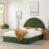 MOD-7166 Solana Arched Performance Velvet Full Platform Bed by Modway