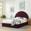 MOD-7166 Solana Arched Performance Velvet Full Platform Bed by Modway