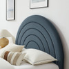 MOD-7166 Solana Arched Performance Velvet Full Platform Bed by Modway