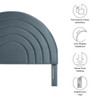 MOD-7171 Solana Arched Performance Velvet Queen Headboard by Modway