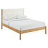 MOD-7198 Olea Channel Tufted Boucle Solid Wood Queen Platform Bed by Modway
