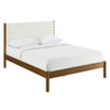 MOD-7198 Olea Channel Tufted Boucle Solid Wood Queen Platform Bed by Modway
