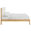 MOD-7198 Olea Channel Tufted Boucle Solid Wood Queen Platform Bed by Modway