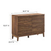 MOD-7204-WAL Render 47" 6-Drawer Dresser by Modway