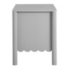 MOD-7206 Emmeline Scalloped 2-Drawer Nightstand by Modway