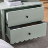 MOD-7206 Emmeline Scalloped 2-Drawer Nightstand by Modway