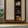 Calista 79" Tall Wide Rattan Arched Storage Cabinet by Modway - EEI-7294-WAL  8