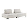 Modway Saunter 2-Piece Tufted Fabric Fabric Loveseat by Modway-EEI-5204-BEI
