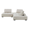 Modway Saunter 3-Piece Tufted Fabric Fabric Sofa by Modway-EEI-5206-BEI  4