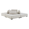 Modway Saunter 4-Piece Tufted Fabric Fabric Sectional Sofa by Modway-EEI-5208-BEI  6