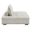 Modway Saunter 5-Piece Tufted Fabric Fabric Sectional Sofa by Modway-EEI-5210-BEI  3