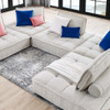 Modway Saunter 5-Piece Tufted Fabric Fabric Sectional Sofa by Modway-EEI-5210-BEI  8