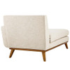 Modway Engage Right-Facing Upholstered Fabric Chaise by Modway-EEI-1794-BEI