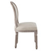 Modway Emanate Upholstered Fabric Dining Side Chair Set of 4 by Modway-EEI-3468-BEI