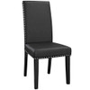 Modway Parcel Vinyl Dining Side Chair Set of 4 by Modway-EEI-3554-BLK