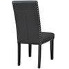 Modway Parcel Vinyl Dining Side Chair Set of 4 by Modway-EEI-3554-BLK