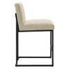 Modway Indulge Channel Tufted Fabric Counter Stool by Modway-EEI-4653-BEI