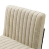 Modway Indulge Channel Tufted Fabric Counter Stool by Modway-EEI-4653-BEI