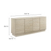 Modway Render 70" Faux Travertine Sideboard Cabinet TV Stand by Modway-EEI-6966-TRA