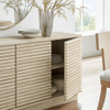 Modway Render 70" Faux Travertine Sideboard Cabinet TV Stand by Modway-EEI-6966-TRA