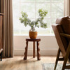 Modway Sorrel Carved Wood Stool by Modway-EEI-7140-WAL