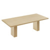 Modway Piston 82" Rectangular Wood Dining Table by Modway-EEI-7173-NAT