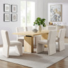 Modway Piston 82" Rectangular Wood Dining Table by Modway-EEI-7173-NAT