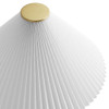 Modway Jessica Wooden Base Table Lamp With Pleated Fabric Shade by Modway-EEI-7212-WAL