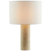 Modway Zenith Travertine Table Lamp With Fabric Drum Shade by Modway-EEI-7213-TRV